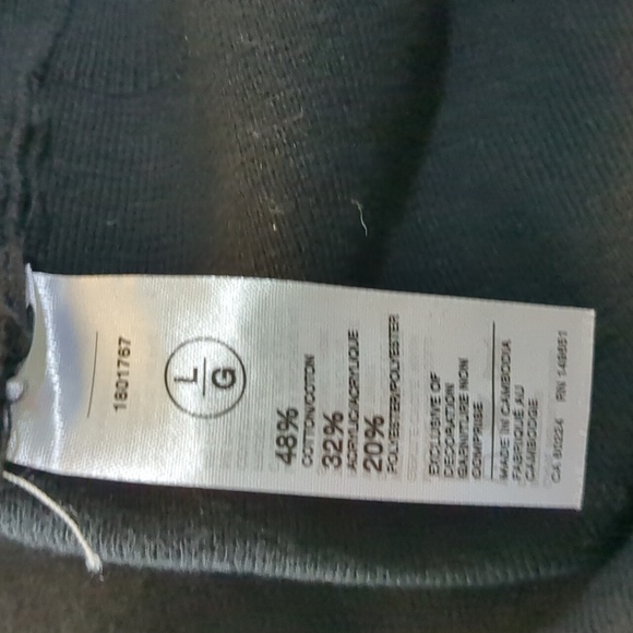 NWT Robert Graham Sweater Mens L Black Full Zip Pockets Quiet Luxury Minimalist - Picture 6 of 9